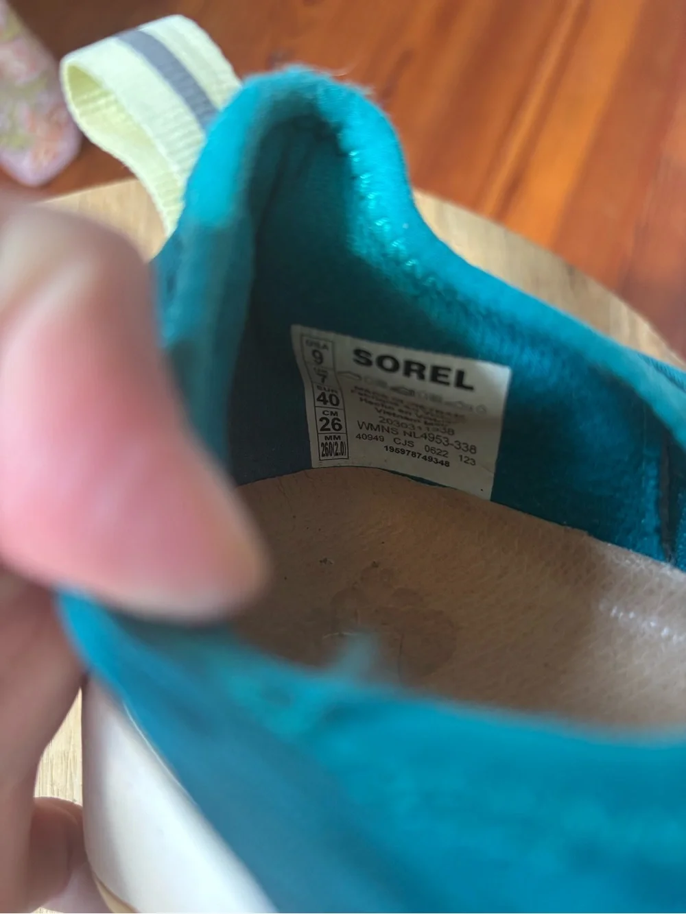 Sorel Teal Athletic Sneakers - Lightweight Comfort